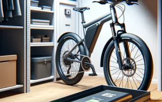 E-Bike Akku voll geladen lagern